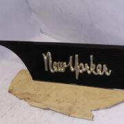 1962 Chrysler New Yorker Right Front Fender Nameplate Trim Molding 2276828 - Image 4