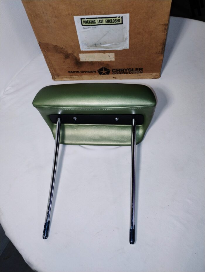 1968 Charger, Coronet, GTX, Road Runner, Super Bee, Bench Seat Head Rest Assembly