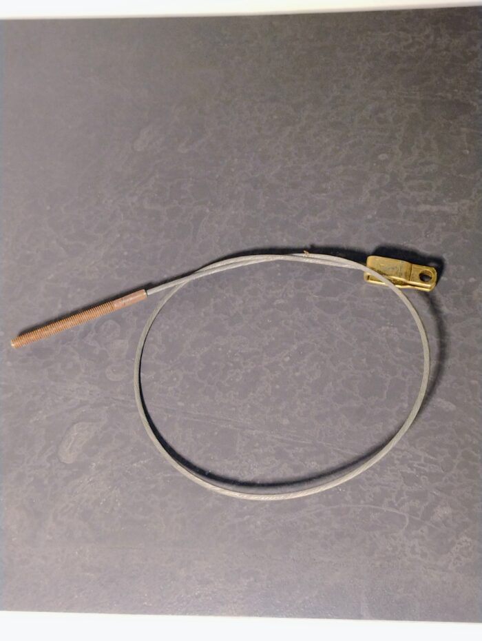 1963 64 65 66 67 68 69 70 1971 Dodge Van A-100, Front Parking / Emergency Brake Cable 2515652 - Image 3