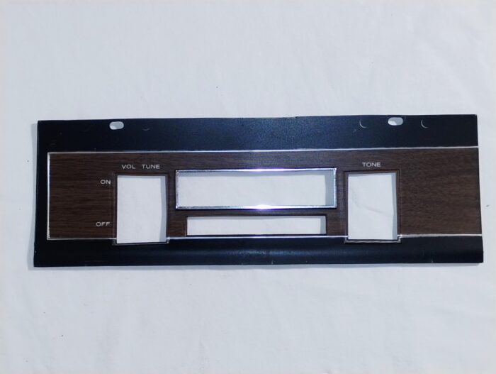 1968 1969 Dodge Coronet, Coronet R/T, Coronet 500, Plymouth GTX, Road Runner, Dash Radio Face Plate 2984075 - Image 4