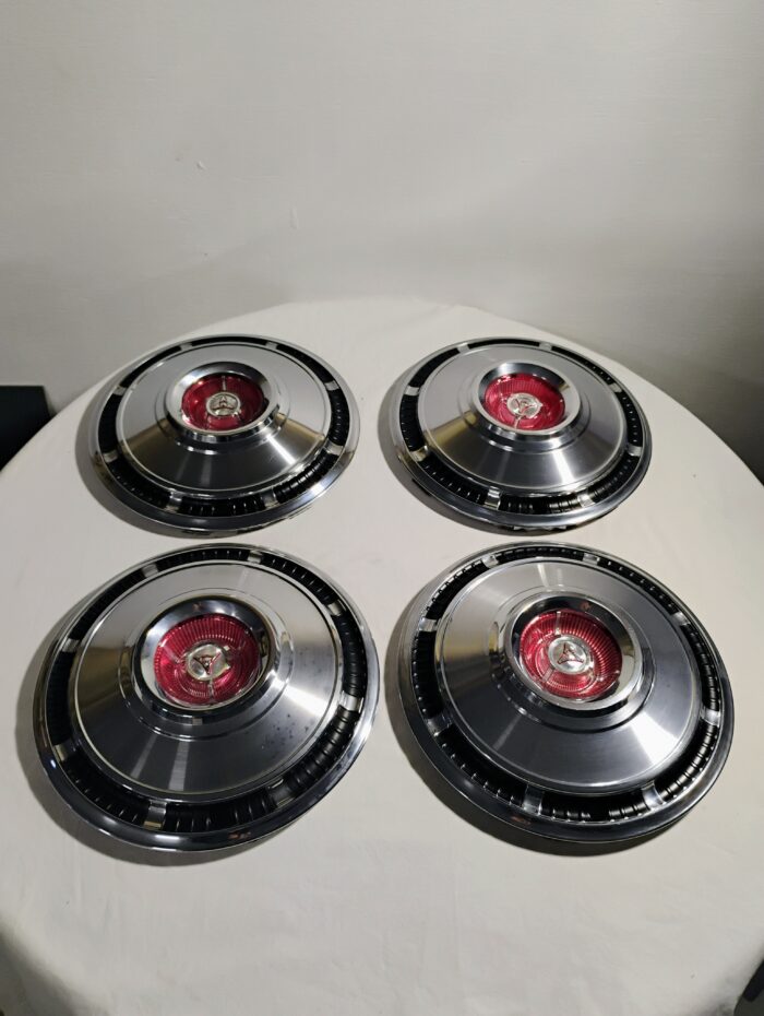 1965 Dodge Coronet 440, 14" Hub Caps "Wheel Covers" 2530468 - Image 2