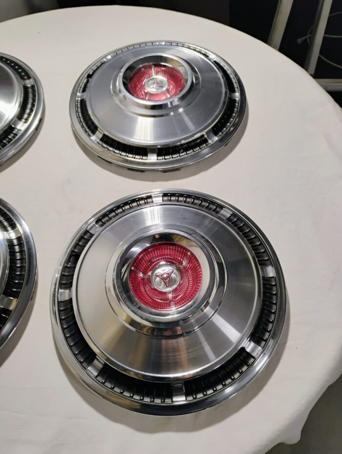 1965 Dodge Coronet 440, 14" Hub Caps "Wheel Covers" 2530468 - Image 6