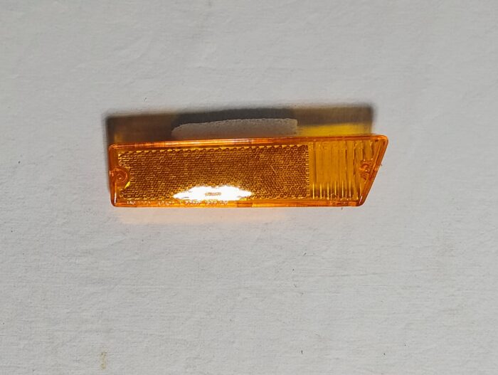 1970 Dodge Charger, Left Front Side Marker Lamp / Light Lens Amber 3420793 - Image 3