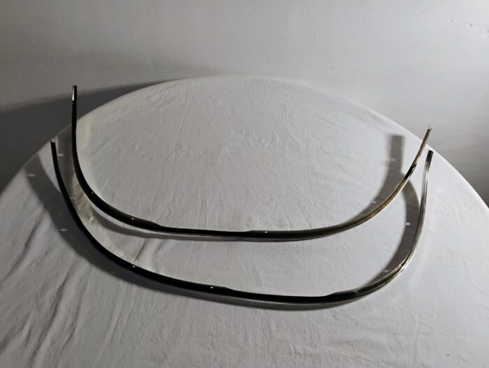 1965 Dodge Coronet 500, Front Fender, Wheel Lip Trim Moldings 2584068, 2584069 - Image 8