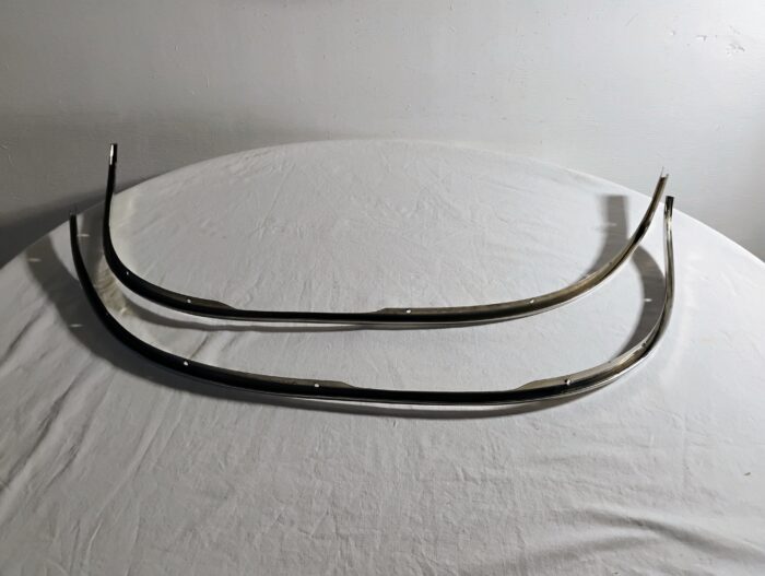 1965 Dodge Coronet 500, Front Fender, Wheel Lip Trim Moldings 2584068, 2584069 - Image 9