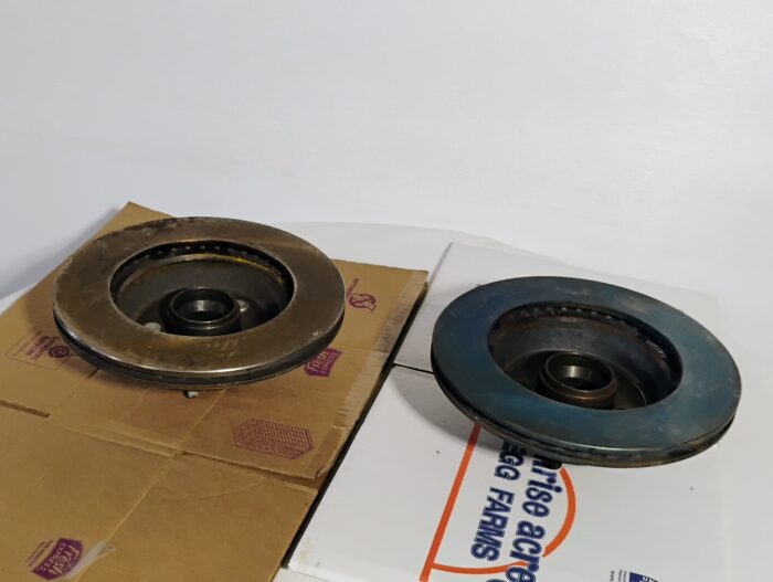 1967 1968 1969 1970 1971 1972 A-Body Barracuda, Dart, Demon, Duster, Front Disc Brake Hubs & Rotors 2660296,2660297 - Image 6