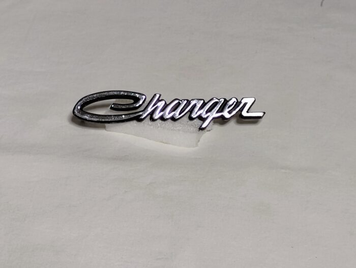 1970 Dodge Charger, Front Grill Nameplate / Emblem / Trim Molding 2998278 - Image 3