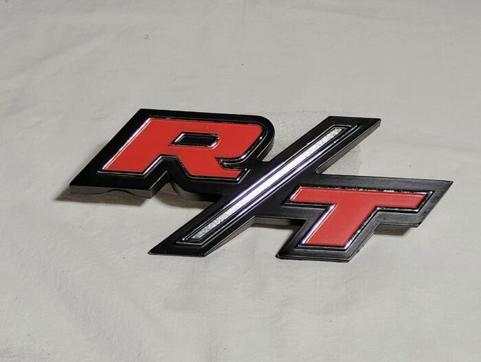 1968 Dodge Coronet R/T, Rear Finish Panel, Emblem / Ornament 2841534 - Image 3