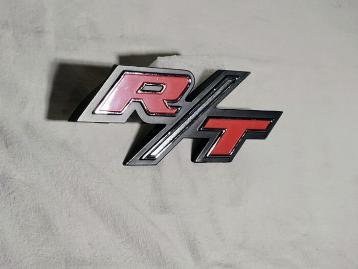 1968 Dodge Coronet R/T, Rear Finish Panel, Emblem / Ornament 2841534 - Image 4