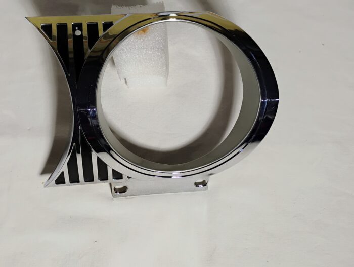 1964 Dodge 330, 440, Polara, Polara 500, Front Grill Extensions / Inner Head Light / Lamp Bezels 2417524, 2417525 - Image 8