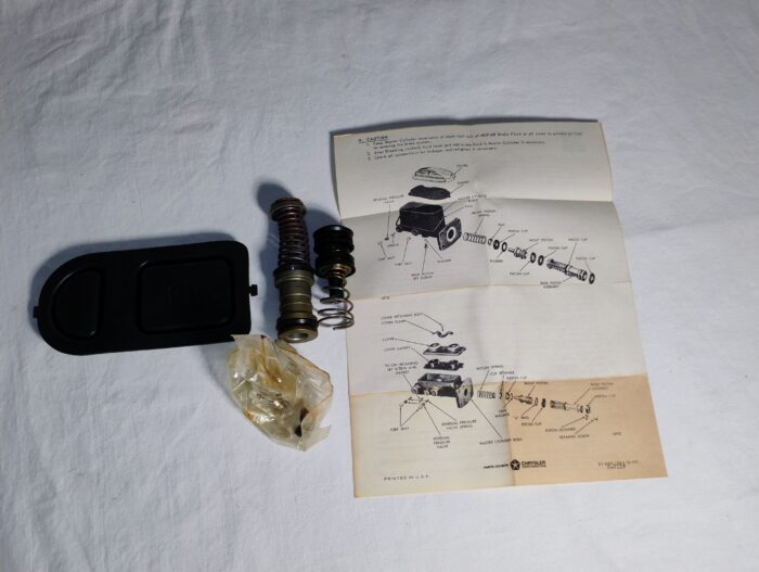 1968 1969 Chrysler 300, Newport, New Yorker, Fury, Monaco, Polara,  Brake Master Cylinder, Repair Kit 2808617 - Image 3