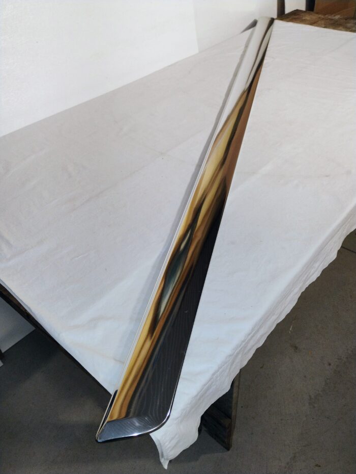 1969 1970 Dodge Charger, B-Body, Left Side, Rocker Panel, Chrome Trim Molding 2933915 - Image 9