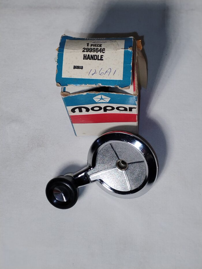 1969 1970 Fury, Polara, Monaco, Chrysler Newport, New Yorker, Vent Window, Crank Handle 2999646