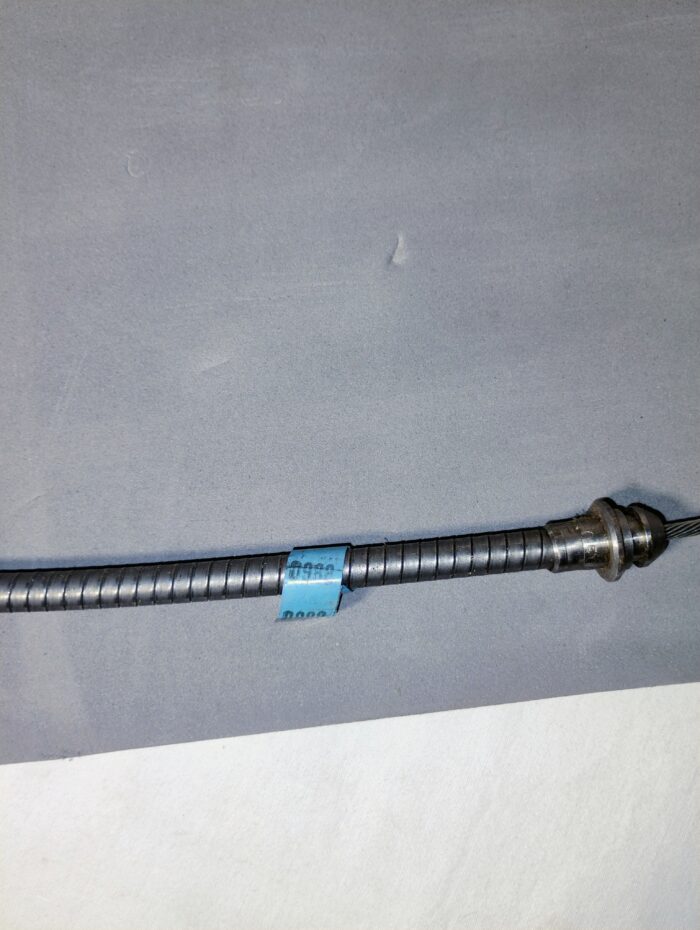 1972 1973 1974 Dodge Dart, Dart Sport, Demon, Swinger, Plymouth Duster, Scamp, Valiant, Rear Emergency / Parking Brake Cable 3580988 - Image 5