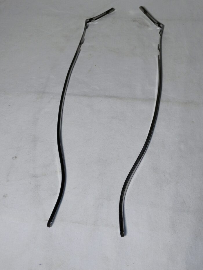 1965 1966 Chrysler 300, Newport, 2 Door Hard Top & Convertible, Door Edge Protectors / Guards 2602287 - Image 6