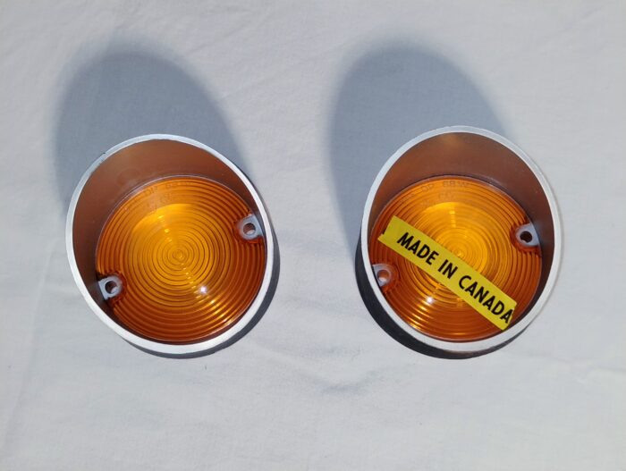 1968 1969 Dodge Coronet, Coronet R/T, Coronet 500, Super Bee, Front Turn Signal Light / Lamp, Lenses 3004150 - Image 3