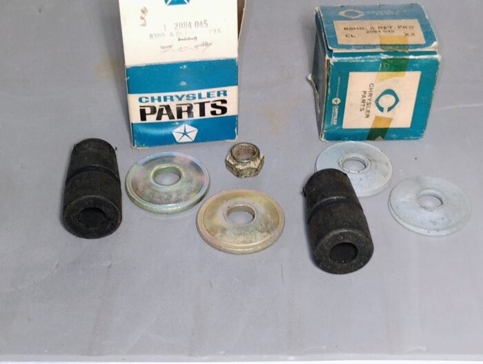 1957 1958 1959 1960 1961 1962 1963 1964 1965 Plymouth, Dodge, Strut Rod, Bushing Kit 2084045, S/A 2084214