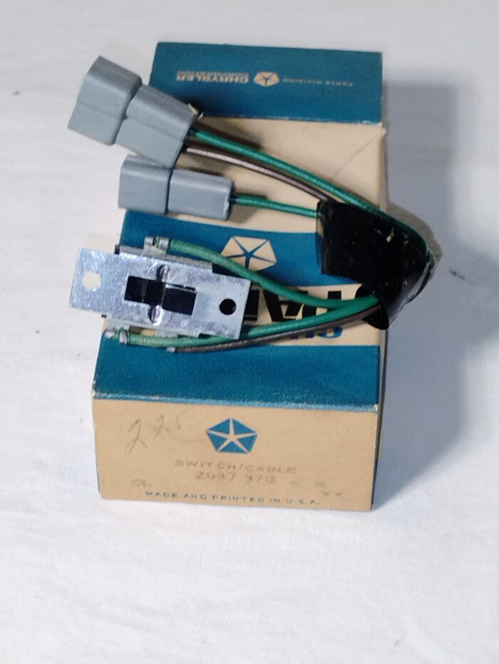 1961 1962 1963 1964 Chrysler, Dodge, Imperial, A/C, Blower Switch 2097970