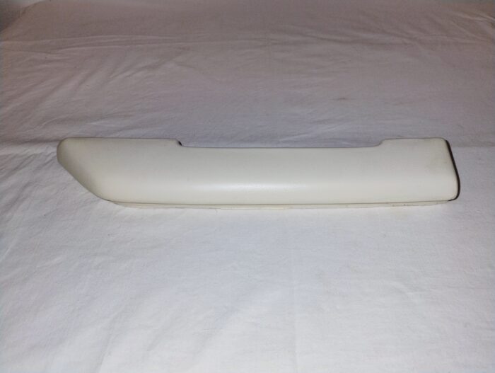 1970 1971 Plymouth Cuda, Left / Driver Side, Arm Rest Pad White 1223FW1 - Image 3