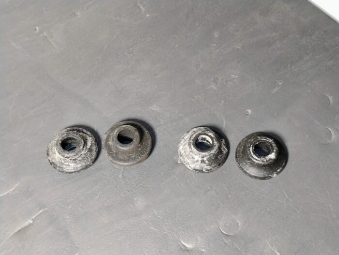 1965 1966 1967 1968 1969 1970 1971 1972 1973 Plymouth, Dodge, Chrysler, C-Body, Lower Control Arm, Strut Rod Bushings 2207296, 2207282 - Image 3