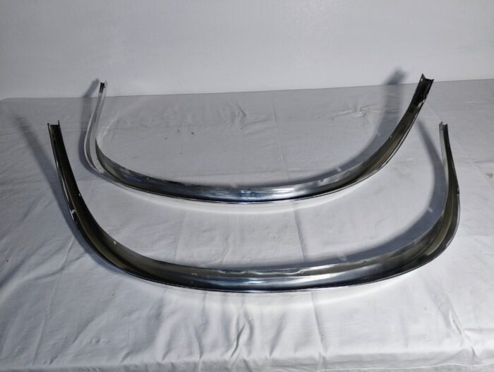 1982 1983 Grand Fury, 1980 1981 1982 1983 Dodge Diplomat, 1980 1981 La Baron,  1982 1983 Chrysler New Yorker, Front, Wheel Lip, Moldings 4175286, 4175287 - Image 8