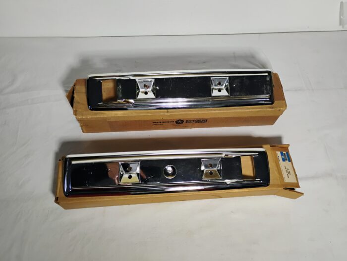 1968 1969 1970 Dodge Charger, Front Arm Rest, Bezels / Bases 1212 BZ 1