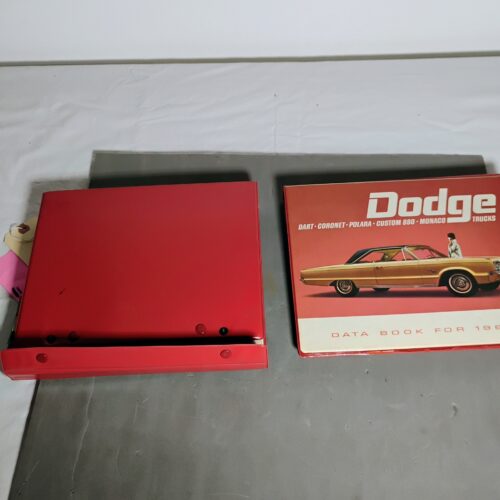 1965 Dodge Dart, Coronet, Polara, Custom 880, Monaco, Trucks, Dealer Showroom, Data Book, Color & Upholstery Book