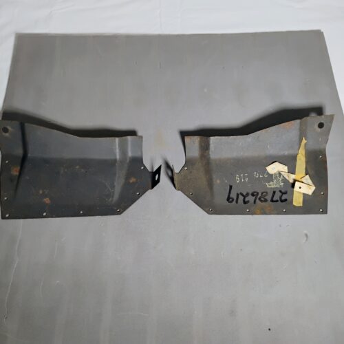 1968 1969 Dodge Coronet R/T, Coronet 500, Super Bee, Front, Headlamp / Light, Splash Shields 2786218, 2786219