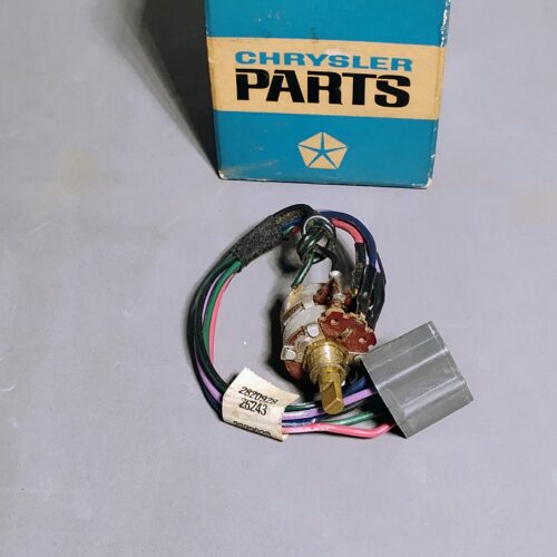 1968 1969 1970 Charger, GTX, Road Runner, Super Bee, Stereo, Rear Speaker, Fader Control Switch 2820928