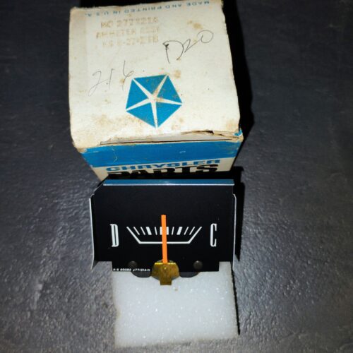 1967 Dodge Dart, Plymouth Valiant, A-Body, Ammeter "Amp Meter" Gauge 2771214
