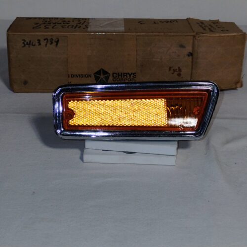 1970 Dodge Charger, Left Front, Side Marker, Assembly 3403739